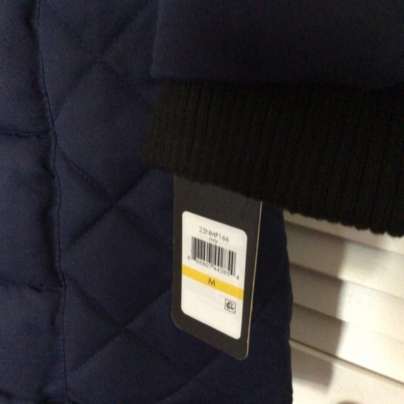 Guess Navy Puffer Parka Jacket - Picture 3 of 7